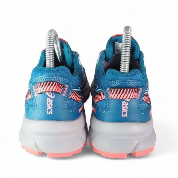 Asics Trail Scout 2 Performance Running Shoes Teal / Grey 1012B039 Women's 6.5 - Picture 5 of 12